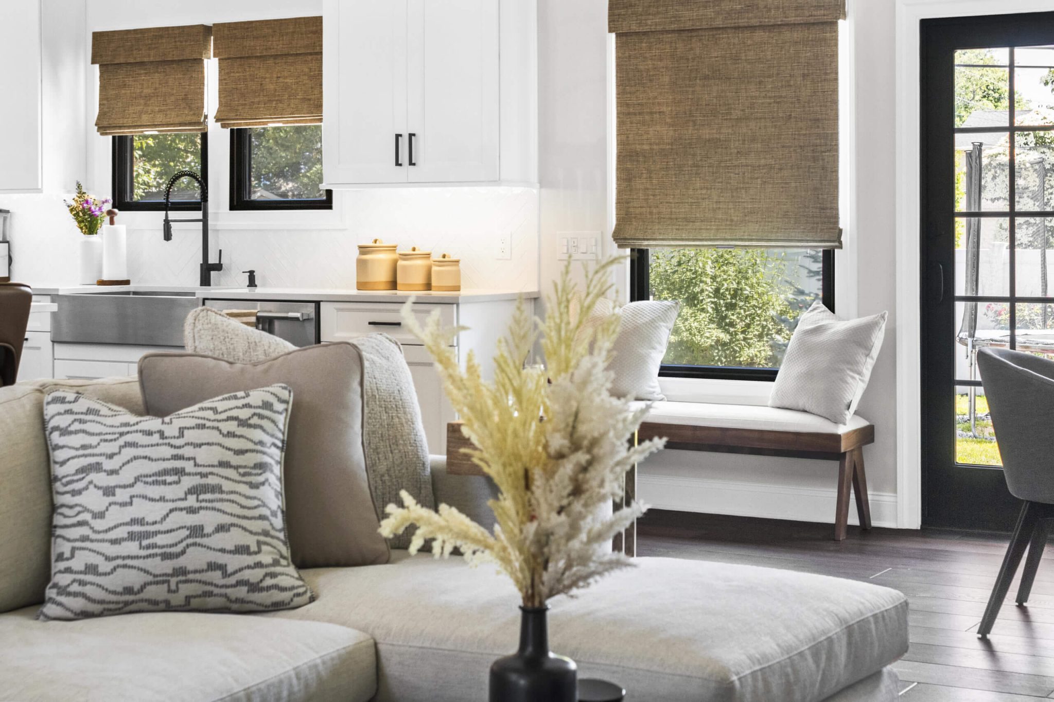 Contemporary Transitional Kitchen Remodel in Wantagh, NY by Noah Construction & Builders project photo